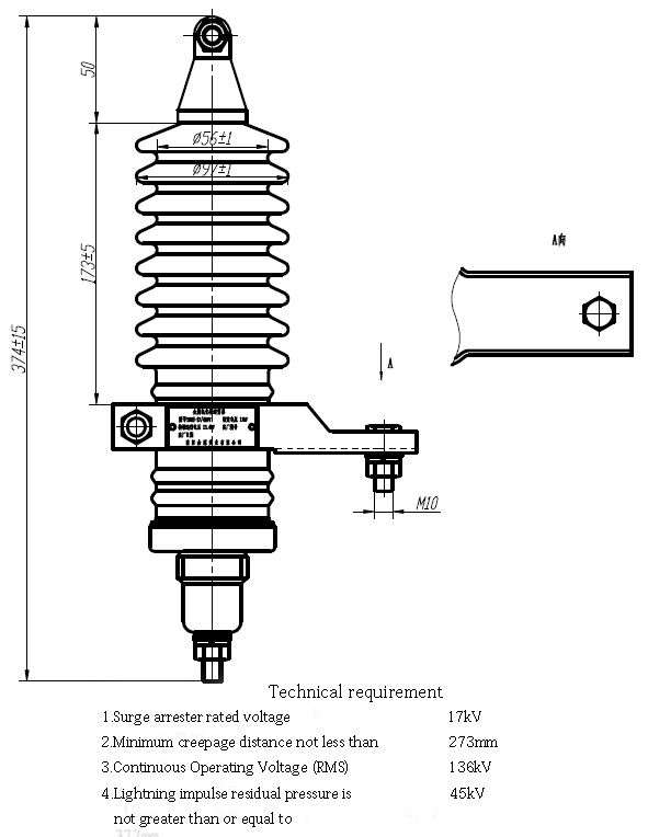 Y5WZ-17-45 AC Gapless MOA