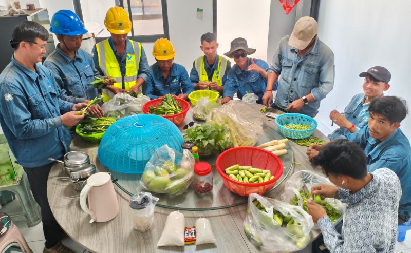 Sitting around, raising glasses, singing and dancing, Wisdom Electric's Cambodian New Year celebration is breathtaking ...