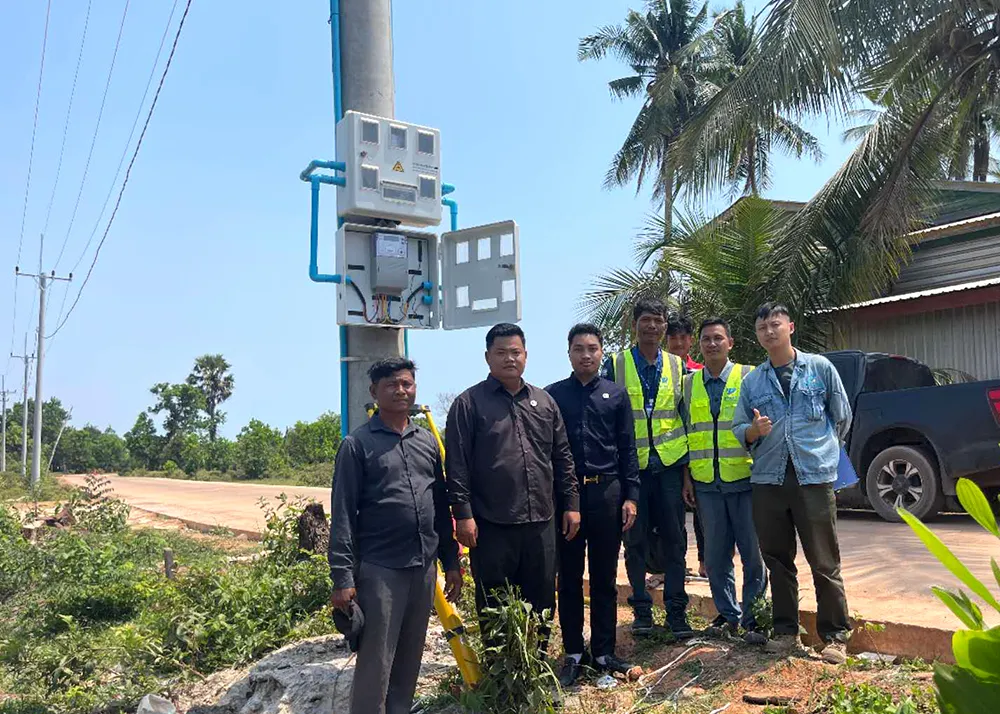 The external project of Suzhou Industrial Park in Cambodia has successfully passed the acceptance inspection, and the one-stop power solution has once again been implemented