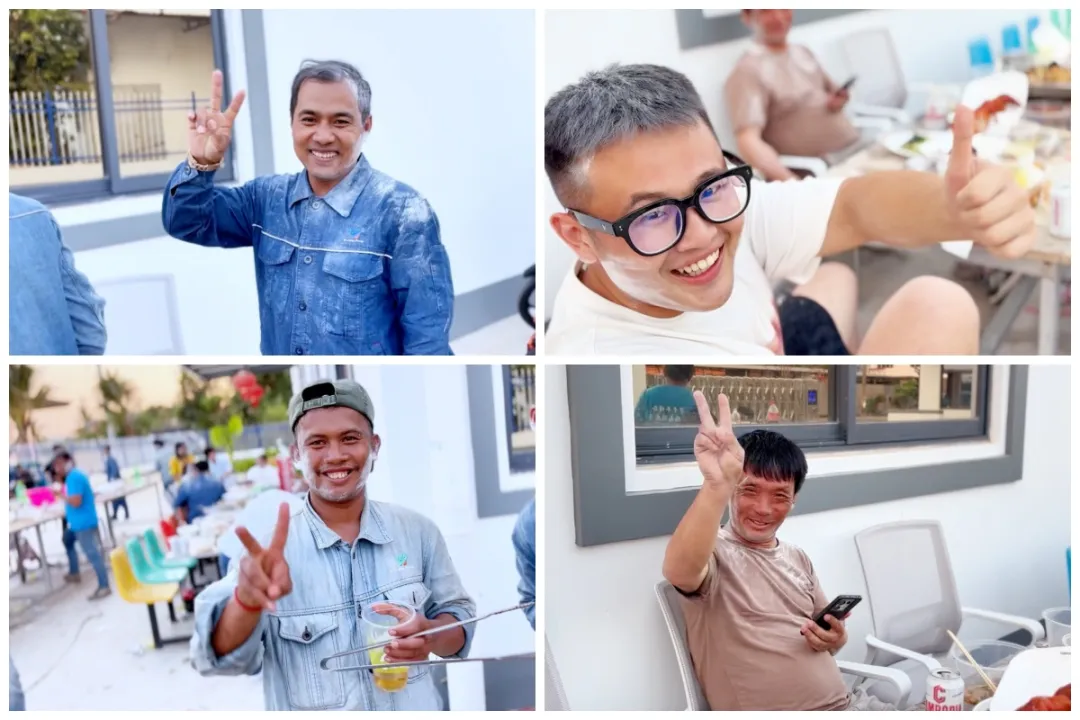 Sitting around, raising glasses, singing and dancing, Wisdom Power Cambodian New Year celebration is breathtaking .. Sitting around, raising glasses, singing and dancing, Wisdom Power Cambodian New Year celebration is breathtaking ..
