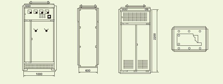 GGD fixed switch cabinet
