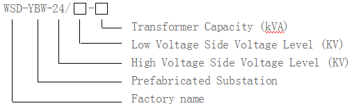 WSD-YBW series Prefabricated Substation